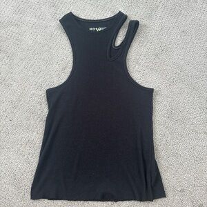 Urban outfitters black cotton tank top size XS